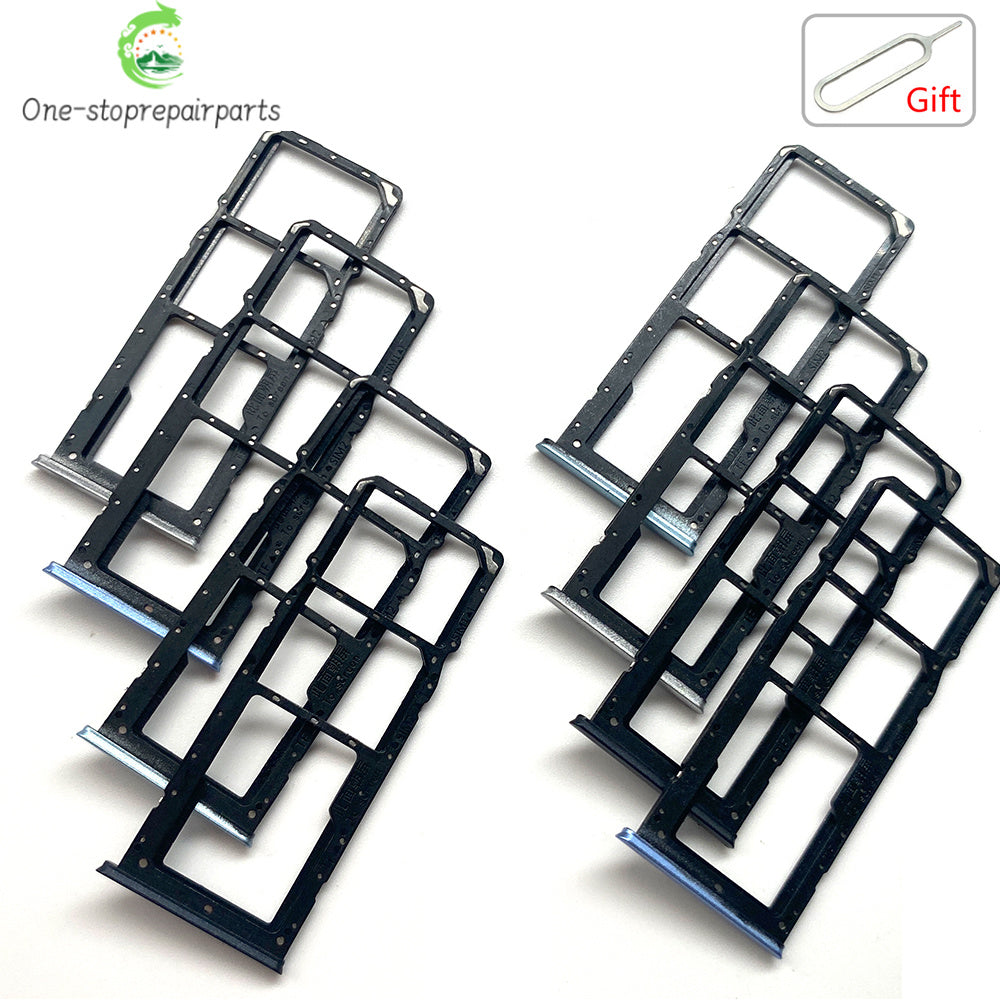 New For OPPO Realme 7 8 9 Pro 4G 5G SIM Card Tray Slot Holder Replacement Parts Realme phone repair parts