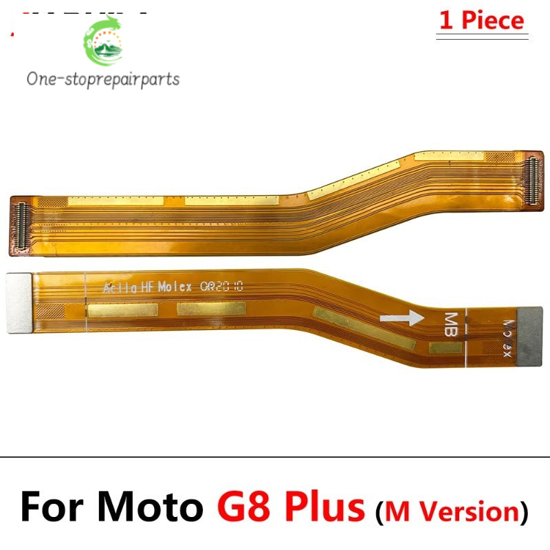 10pcs Main Board Mainboard Connect Flex Cable For Motorola Moto G8 G9 Plus Play Power One Hyper Macro Vision Fusion Plus Motorola phone repair parts