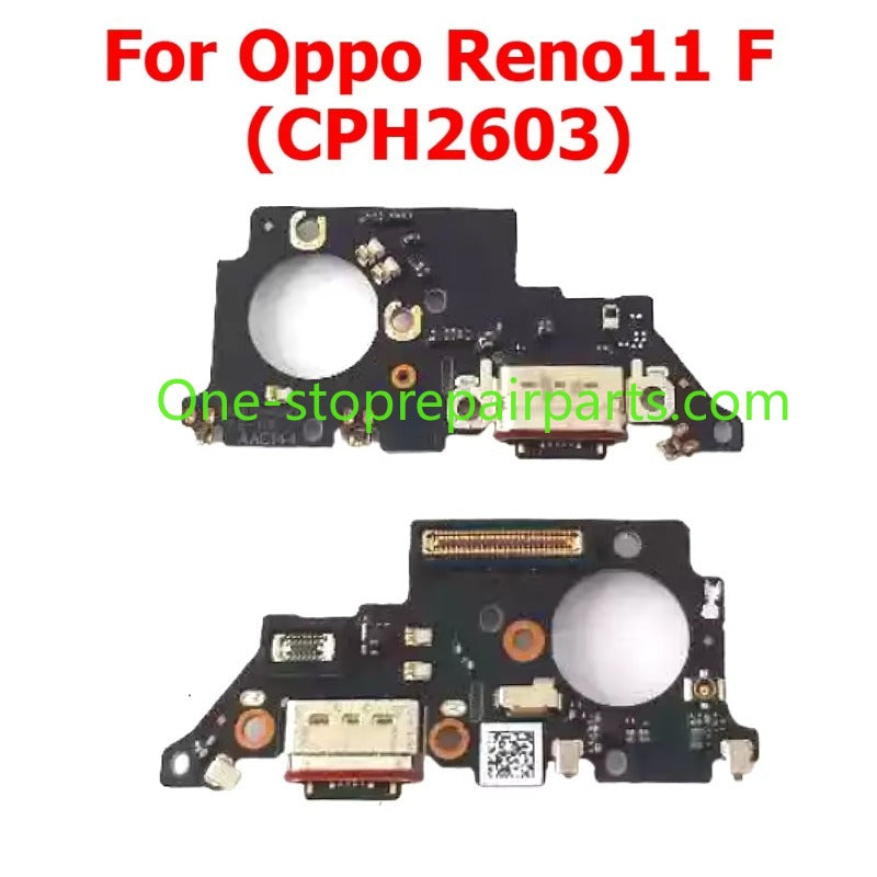 Charge Board For OPPO Reno12 Reno11 Reno10 Reno8 T Reno 12 11 F 10 Pro 10X Zoom 8T 8 Lite 5G Charging Port Plate Usb Connector Oppo phone repair parts