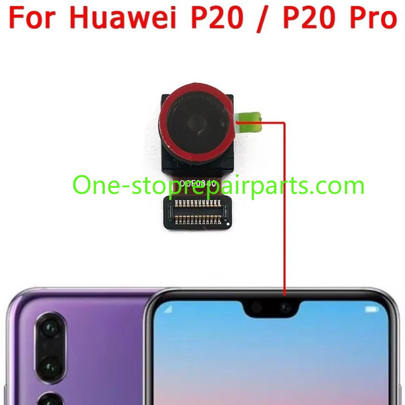 Front Camera For Huawei P9 Plus P10 P20 Pro P30 P40 Lite E Frontal Selfie Camera Module Facing Small Flex HUAWEI phone repair parts