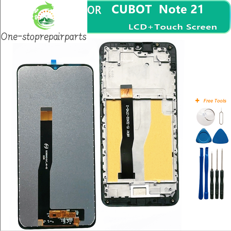 New Original For Cubot NOTE 21 LCD&Touch Screen Digitizer With Frame Display Screen Module Accessories Assembly Replacement Other Brand Phone repair parts