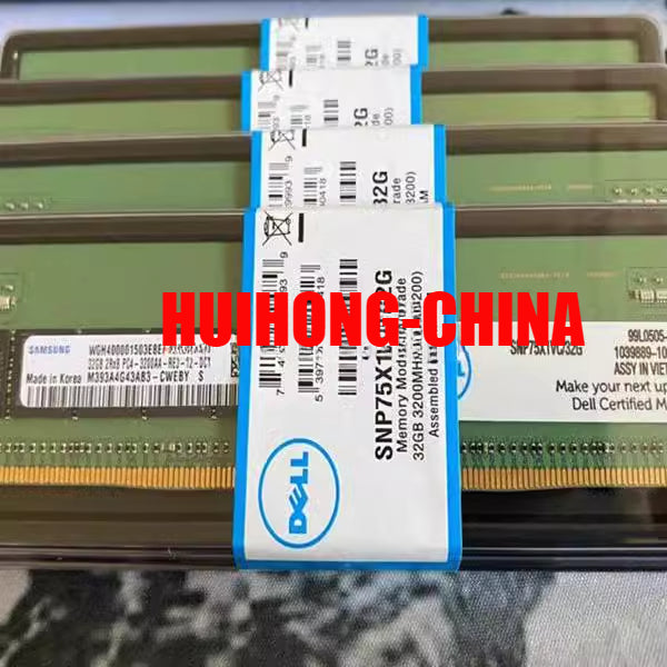 DELL AB634642 SNPHTPJ7C/32G 32GB 2RX8 PC4-3200AA RDIMM ECC RAM Memory