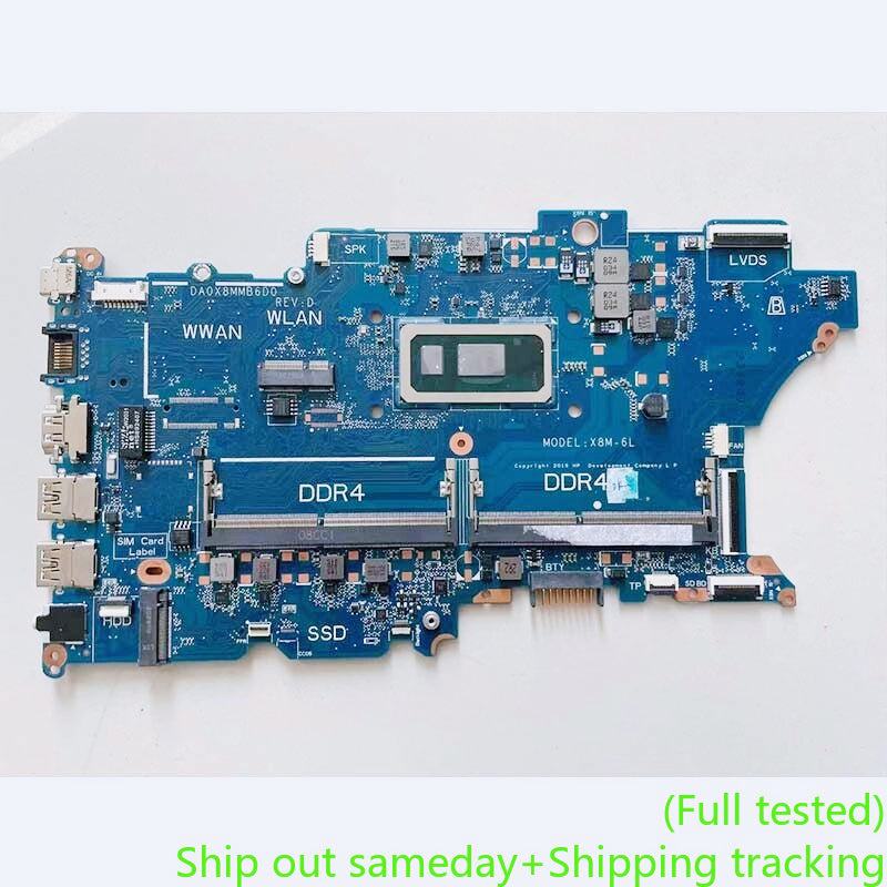 Motherboard For HP 440 G7 i5-10210U UMA  X8M-6L DA0X8MMB6D0 L78085-601 Mainboard system logic board