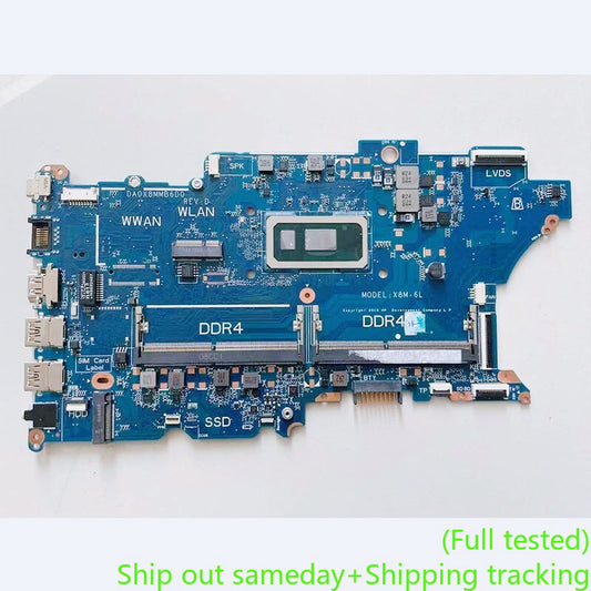 Motherboard For HP 440 G7 i5-10210U UMA  X8M-6L DA0X8MMB6D0 L78085-601 Mainboard system logic board