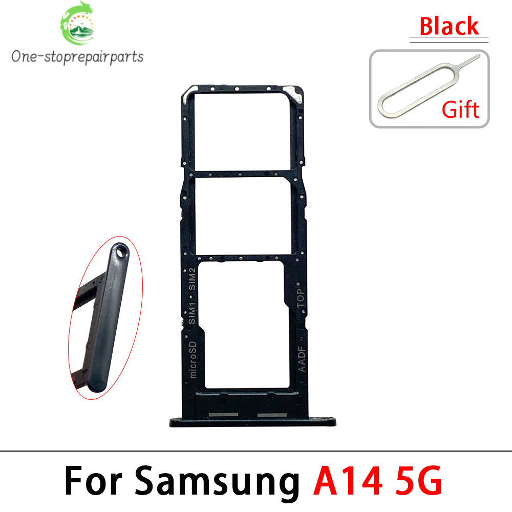 SIM Card Slot SD Card Tray Holder Adapter For Samsung A13 A14 4G 5G Replacement Spare Parts Samsung phone repair parts