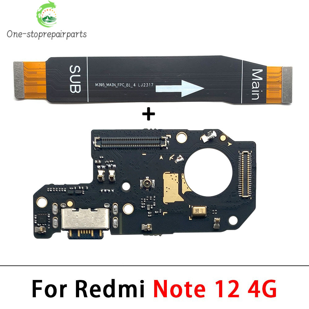 For Xiaomi Poco X5 X6 Pro Redmi Note 12 13 Pro Plus 4G 5G Dock Connector USB Charger Charging Port Flex Cable Board With Micro  Xiaomi  Xiao mi phone repair parts