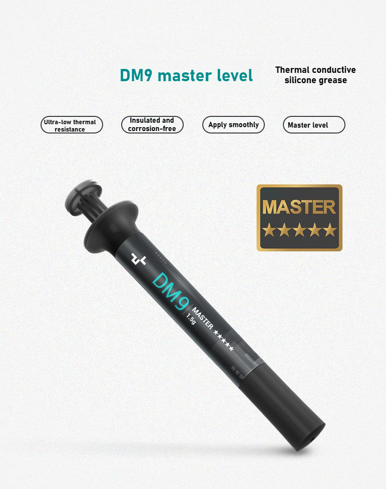 Deepcool dm9 1.5g Asasin 4 thermal paste silicone grease z4z10 silicone grease CPU thermal paste heat dissipation graphics card thermal conduction repair tools