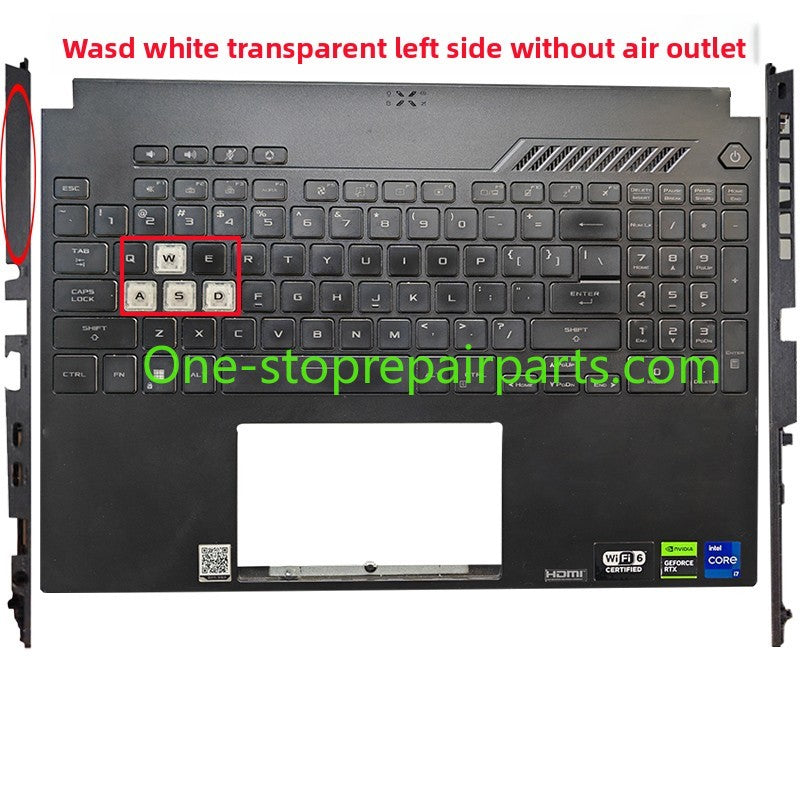 Upper case keyboard ASUS TUF3 TUF4 TUF5  FA507 FX517 FX507 F15 FX507Z FA507R FX507ZC FX517 FA607 FX617 topcase palmrest keyboard