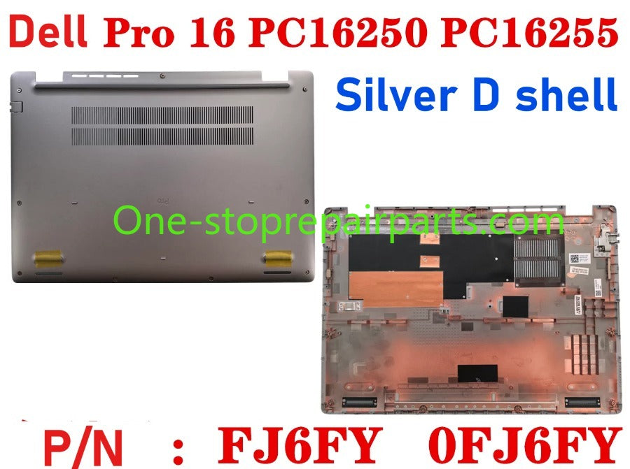 Cover case for Dell Pro 16 PC16250 PC16255 0D45TN 04TV1R 0FJ6FY 02XHM1 099TK0 02882N 0HNP7J 02XHM1 0GJX2F 0C8CKC 0964DF 0DR9PF 0HHMCK 0F9V30 0388WT 0H3K5C 0HR42X 01378G Lcd back housing bezel palmrest bottom lower cover hinge Dell laptop repair parts