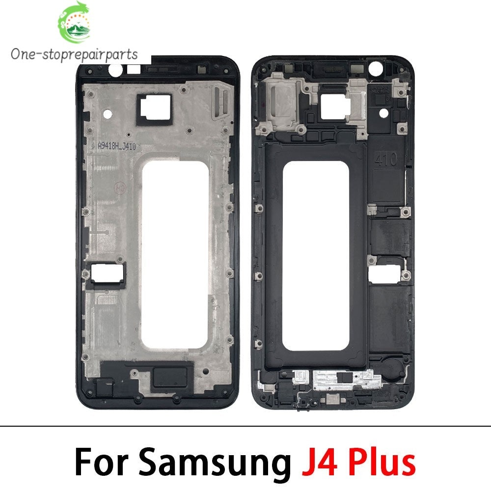 Middle Frame Front Bezel Cover Chassis Housing Back Plate LCD Holder For Samsung J4 J5 J6 J7 Prime Plus Core 2017 J530 J730 J610 Samsung phone repair parts