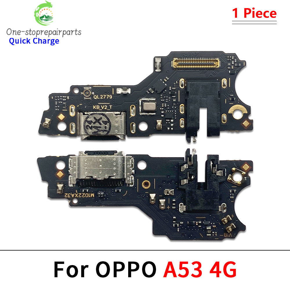 USB Charger Charging Dock Port Connector Flex Cable For OPPO A16 A17 A52 A92 A53 A54 A55 A56 A57 A58 A93 A94 A95 A96 A97 4G 5G OPPO phone repair parts