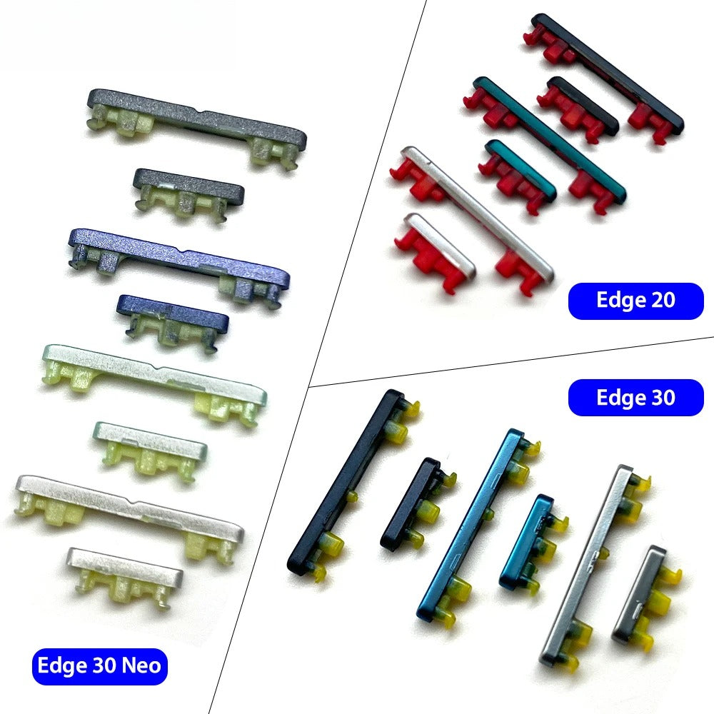 Power Button Volume Side Button Key For Motorola Moto Edge 20 30 40 Neo Pro lite Replacement Parts Motorola phone repair parts