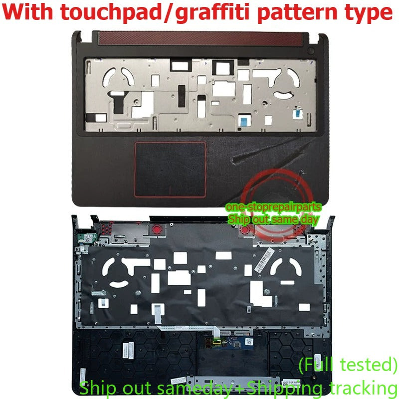 Dell Inspiron 15 15-7000 7559 7557 5577 5576 P57F lcd housing bezel hinge upper topcase palmrest cover case GPU CPU fan DD0AM9LC000 DD0AM9LC010 014XJ8 lcd screen cable dc jack keyboard reapir parts