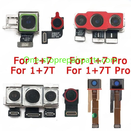 Big Facing Selfie Front Backside Camera Module For Oneplus 7 Pro 1+ 7T 5G One Plus Back View Rear Camera Spare Parts Flex Cable OnePlus phone repair parts