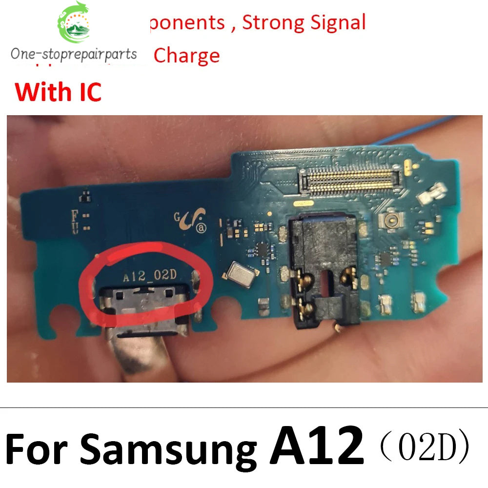 For Samsung A02 A12 A22 A32 A52 A72 A52s A03 A03s A04E 4G 5G USB Charging Port Dock Charger Connector Board Flex Cable Samsung phone repair parts