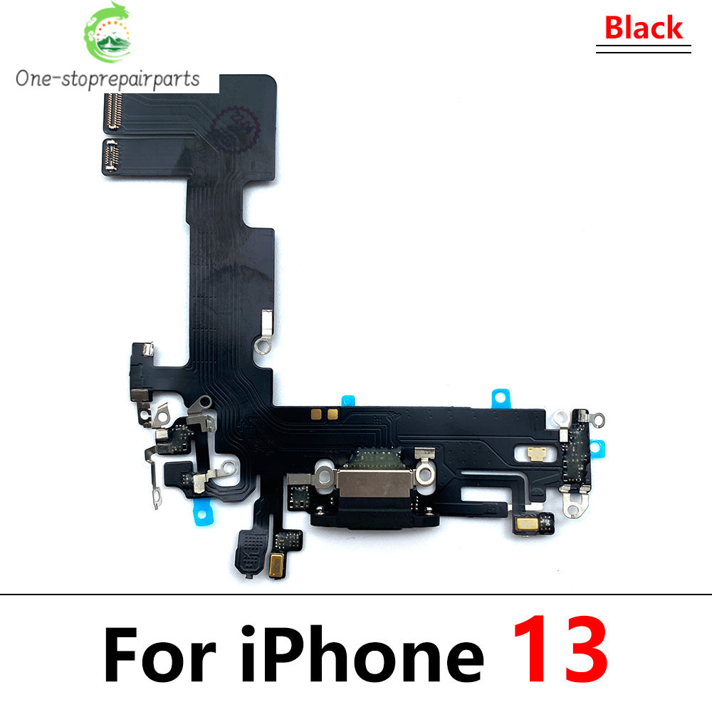 New For iPhone 13 Pro 13Pro Max Mini Dock Connector Micro USB Charger Charging Port Flex Cable Microphone Board iPhone phone repair parts