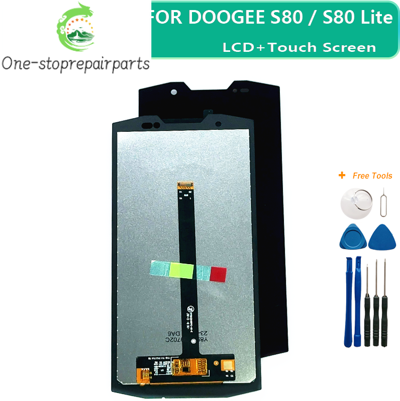5.99 inch For Doogee S80 LCD Display+Touch Screen Digitizer Assembly For Doogee S80 Lite S80Lite Mobile Phone Accessories+Tools Doogee phone repair parts