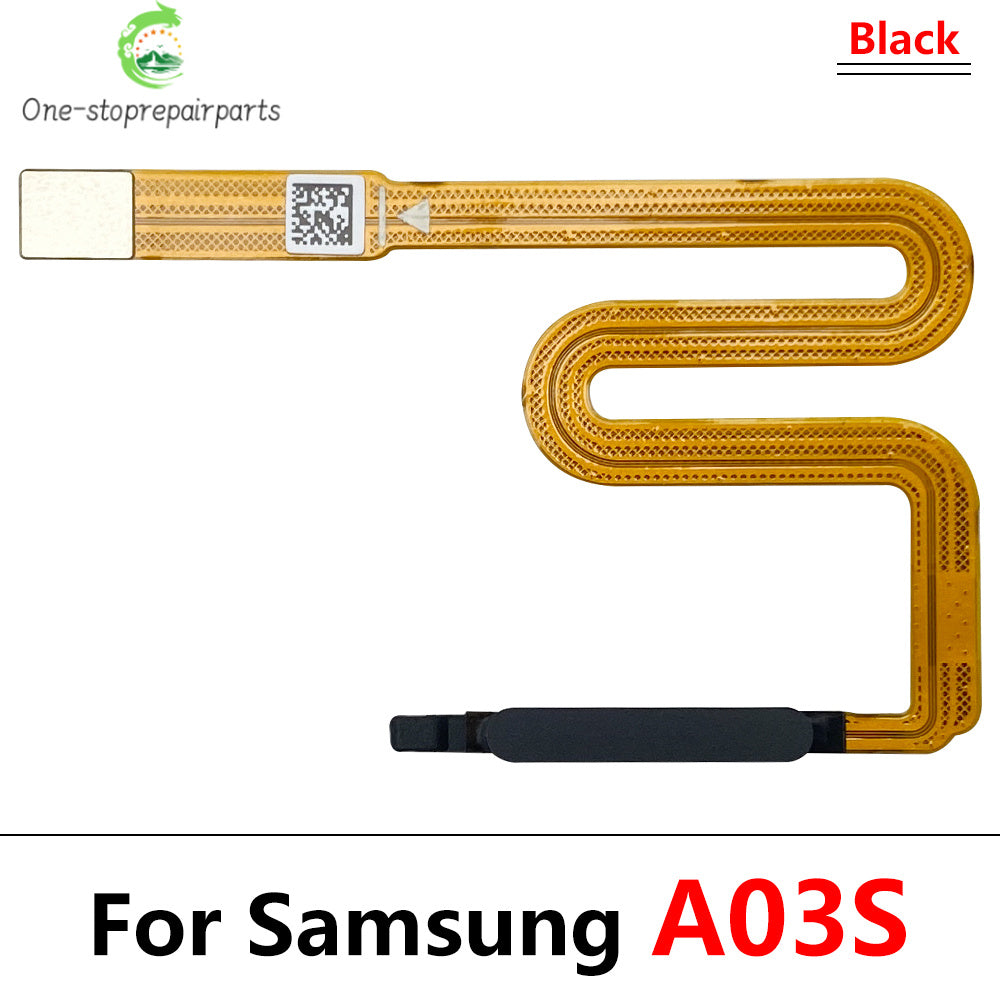 New For Samsung A03S A037F A04s A047F A05s A057F Fingerprint Sensor Home Return Key Menu Button Flex Cable Samsung phone repair parts