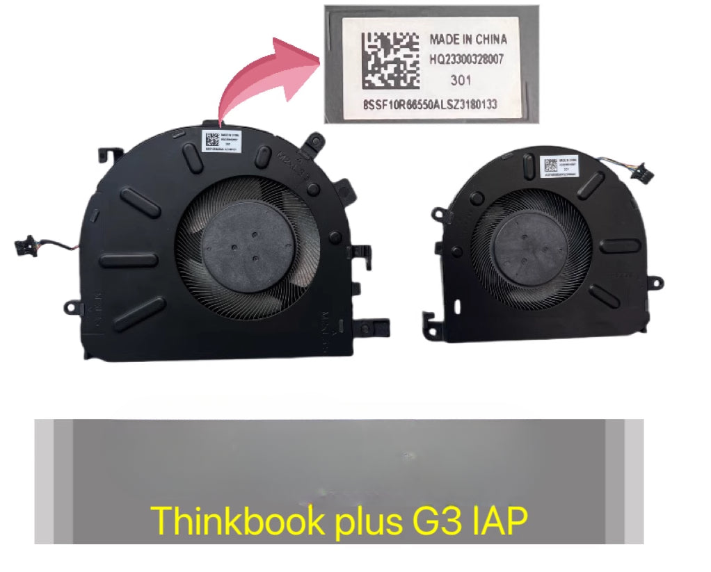 Lenovo thinkpad Thinkbook Plus G3 IAP GPU CPU  fan module