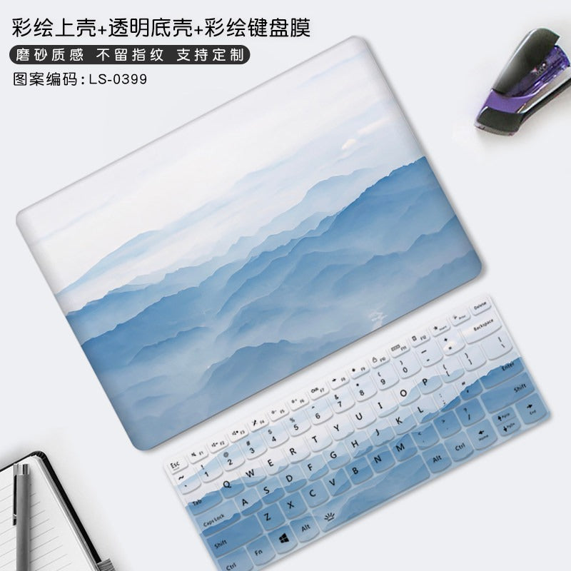 Oil painting wind protective case for Huawei 11 "12" 13 "14" 15 "16" matebook 14 MateBook XPro 16S 13S MateBook D14/SE Honor MagicBook X 15 16 protective case, notebook case film Laptop accessories
