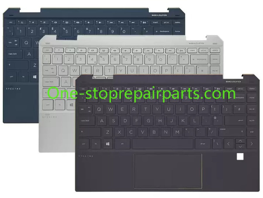 Cover case for HP Spectre X360 13-AW 13T-AW  TPN-Q225 lcd back housing bezel upper topcase palmrtest keyboard touchpad lower bottom hing cover HP laptop repair parts