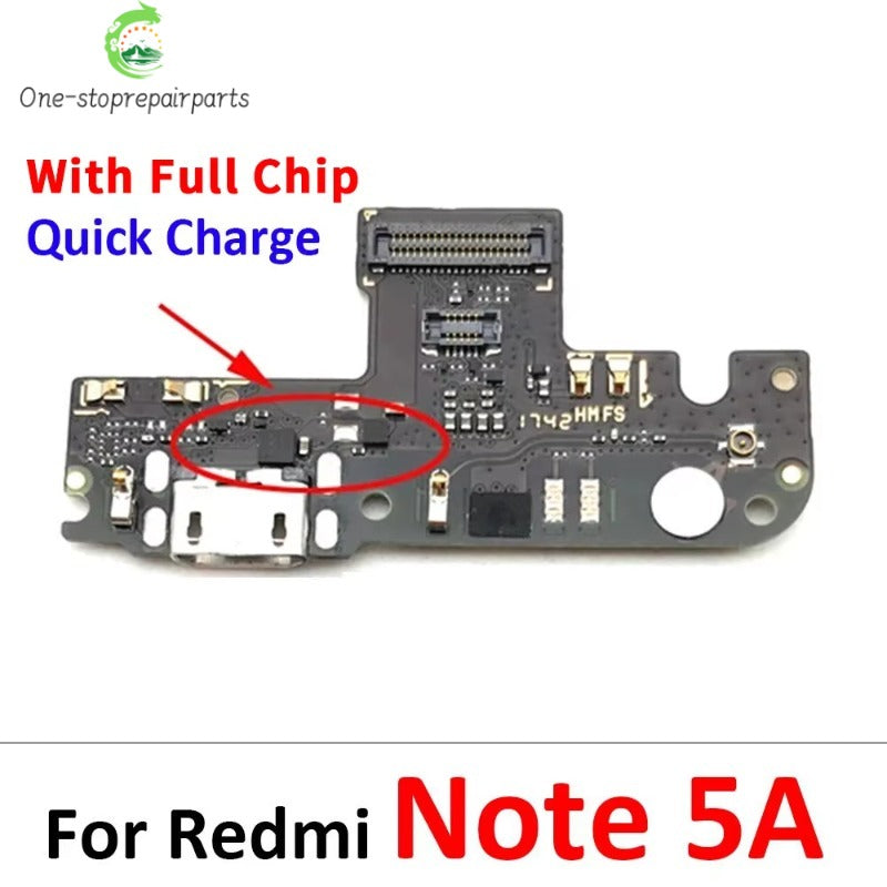 For Xiaomi Redmi 4 Pro Note 5A 7 8 Pro 8 8A 9 9T Poco M3 USB Charge Port Dock Connector Charging Board Flex Cable Xiaomi  Xiao mi phone repair parts