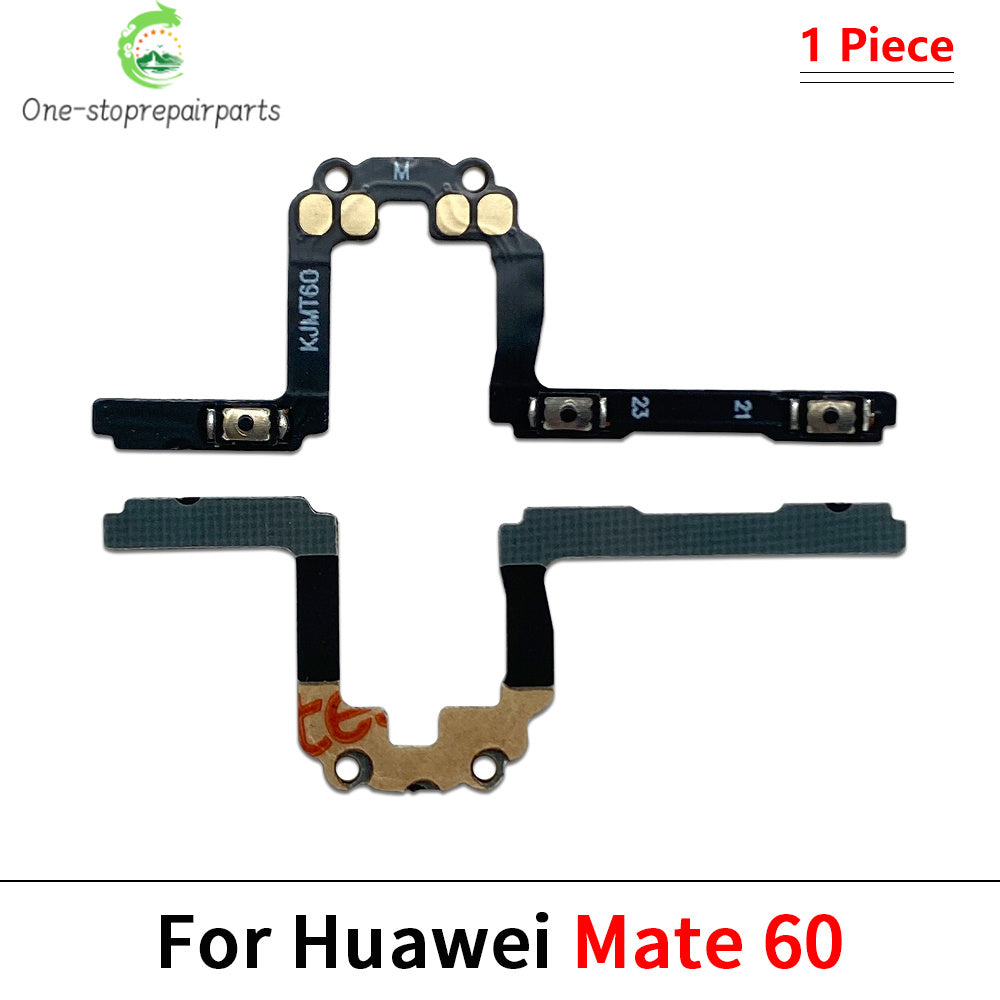Power Switch On Off Button Volume control Key Button Flex Cable For Huawei Mate 20 30 40 50 60 Pro 50E Huawei phone repair parts
