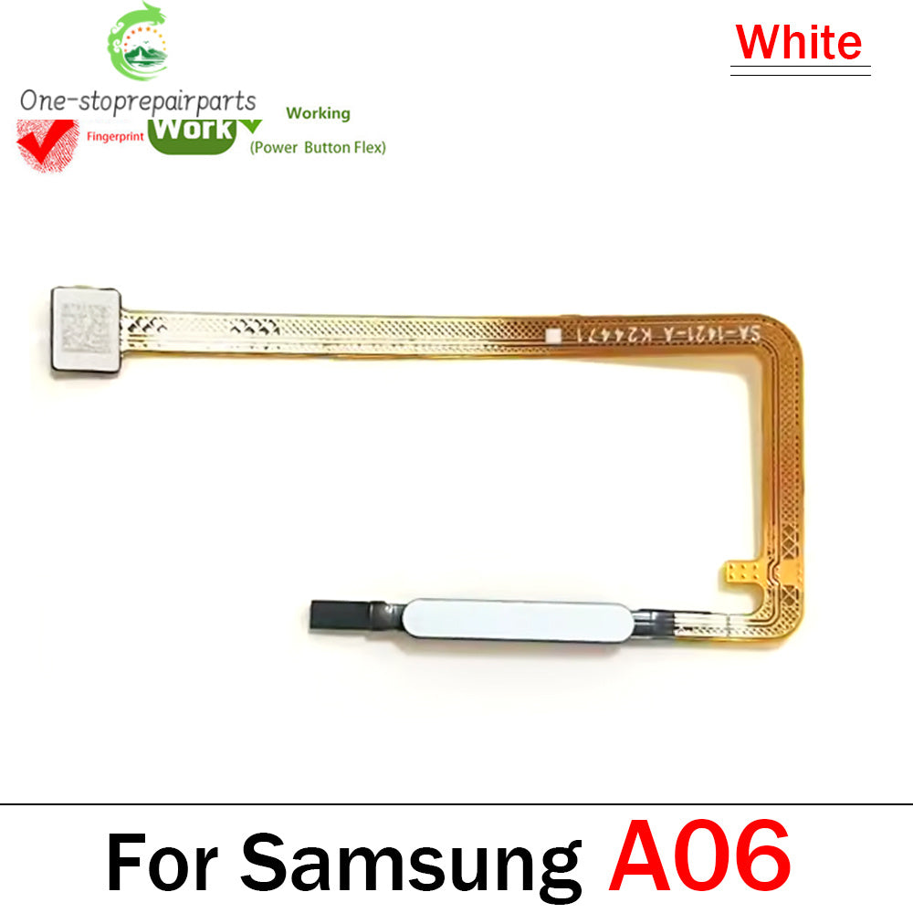 Home Button FingerPrint Touch ID Sensor Flex Cable Ribbon For Samsung A06 A16 A26 A07 A17 4G 5G Replacement Parts Samsung phone repair parts