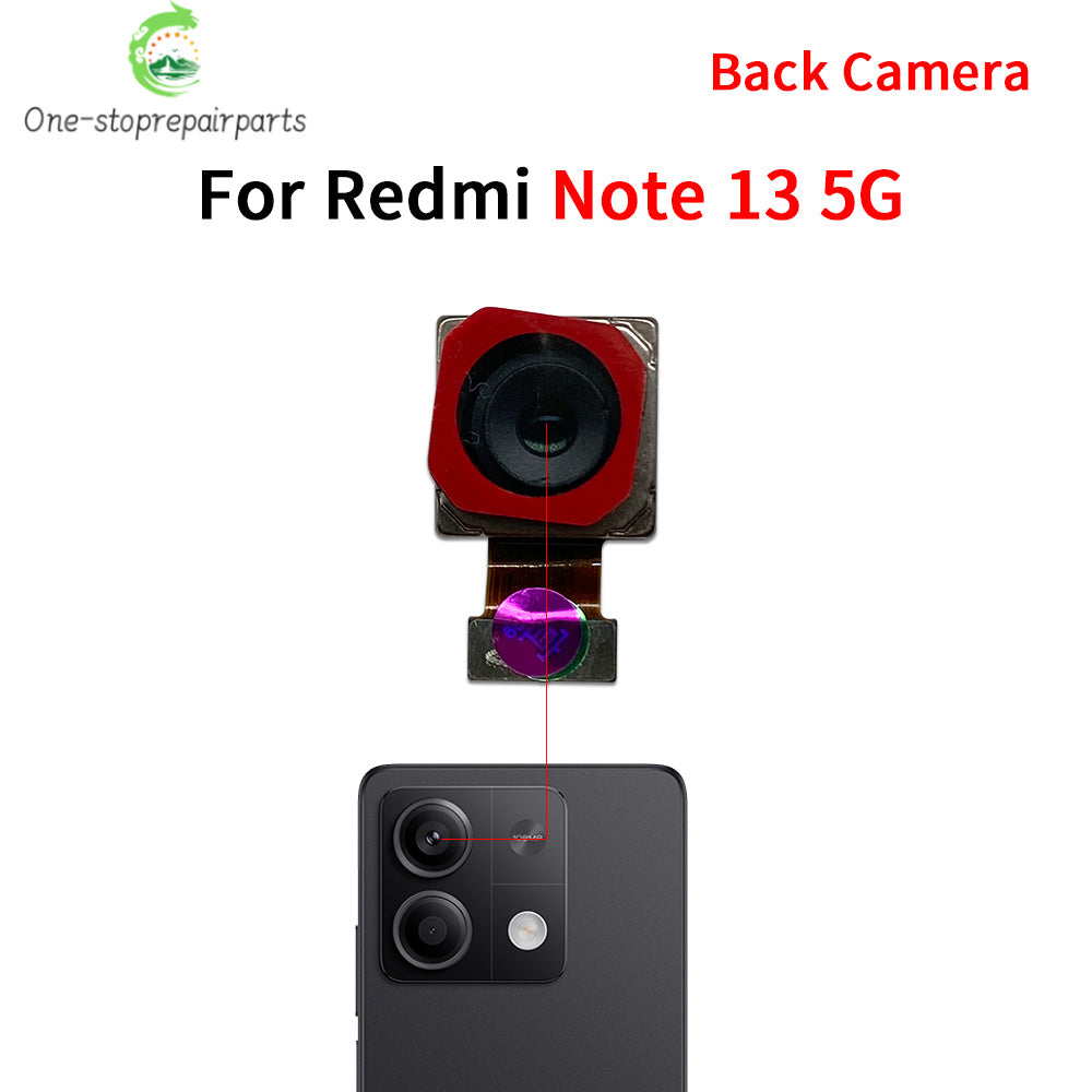 Front Camera Flex Back Rear Camera Module Flex Cable For Xiaomi Redmi Note 13 Pro Plus 4G 5G Xiaomi  Xiao mi phone repair parts