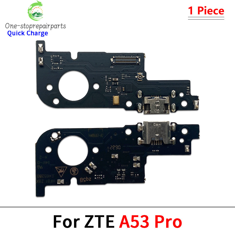 10Pcs, Dock Connector Micro USB Charger Charging Port Flex Cable For ZTE A31 A33s A34 A35 A51 A52 A53 A54 A55 A71 A72 A73 4G 5G ZTE phone repair parts