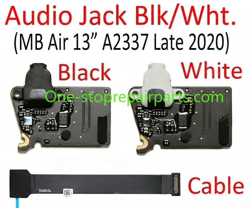 New A2337 Audio Jack Board with Flex Cable for Macbook Air Retina 13" A2337 Headphone Jack Board Late 2020 Year Macbook repair parts