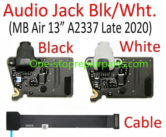 New A2337 Audio Jack Board with Flex Cable for Macbook Air Retina 13" A2337 Headphone Jack Board Late 2020 Year Macbook repair parts