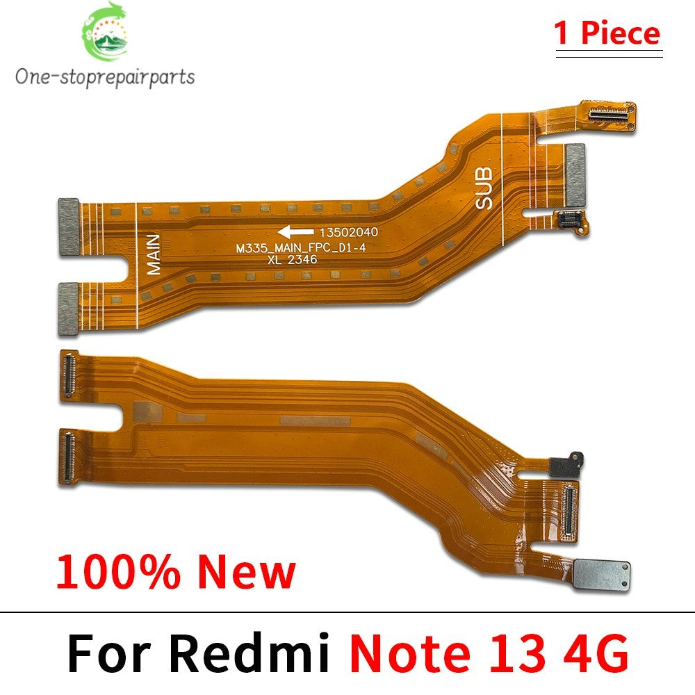 New For Xiaomi Redmi Note 13 14 15 Pro Plus 4G 5G Main Board Mainboard Connector Motherboard Flex Cable Xiaomi  Xiao mi phone repair parts
