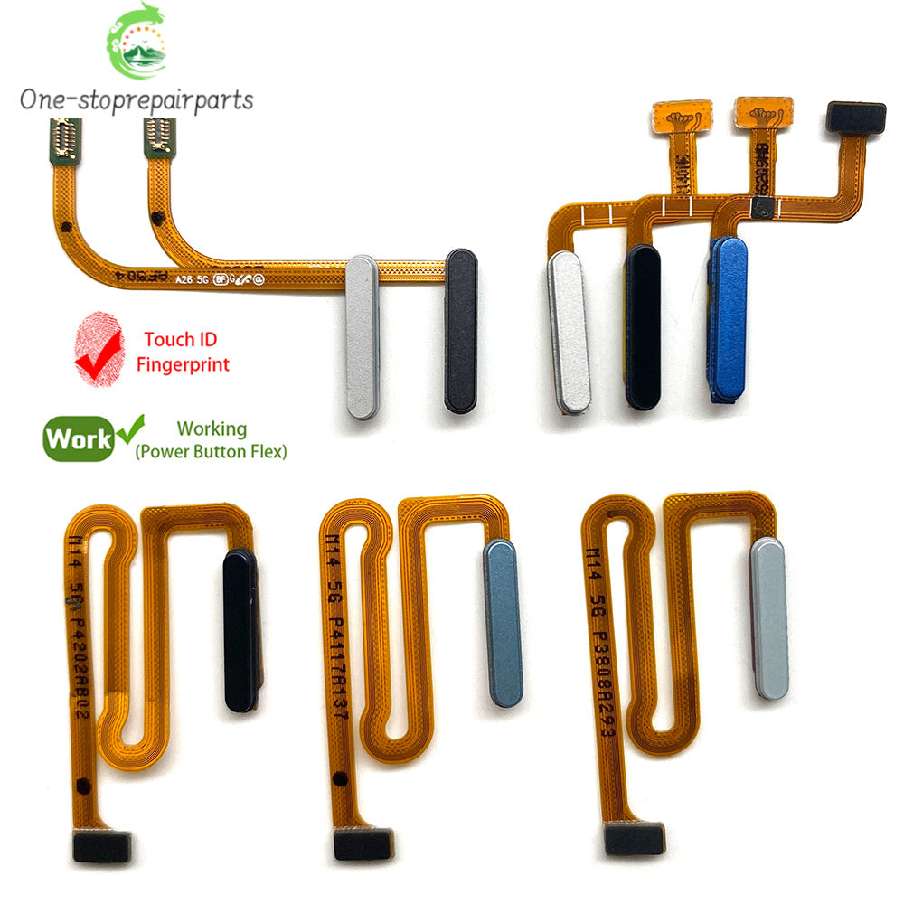 New For Samsung A06 A16 A26 4G 5G Home Button FingerPrint Touch ID Sensor Flex Cable Ribbon Replacement Parts Samsung phone repair parts