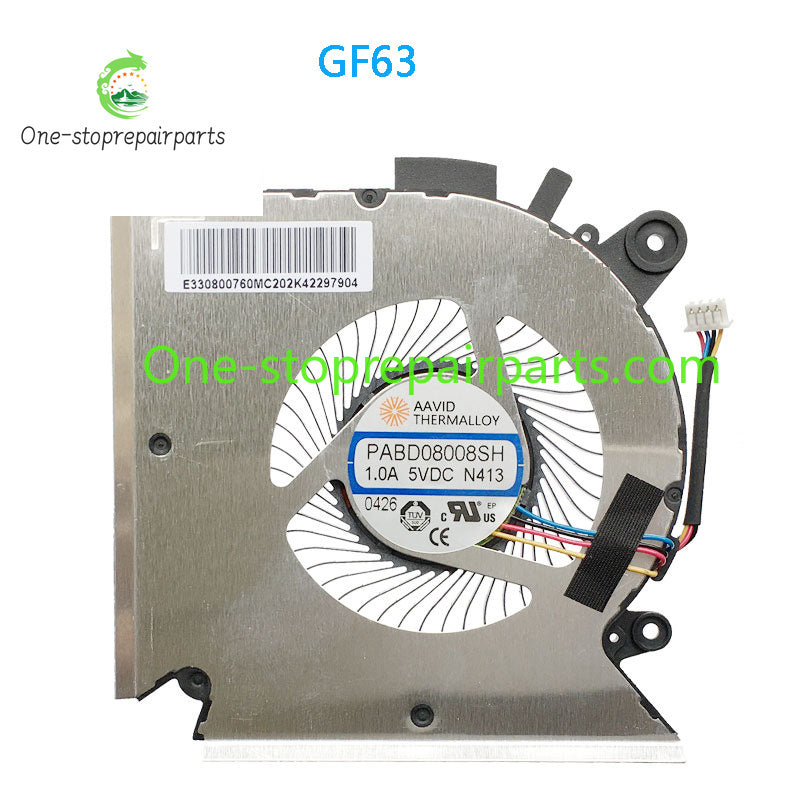 New Original LAPTOP CPU GPU Cooling Fan For MSI GF63 MS-16R1/MS-16R3/MS-16R5 GF65 WF65  MSI laptop repair parts