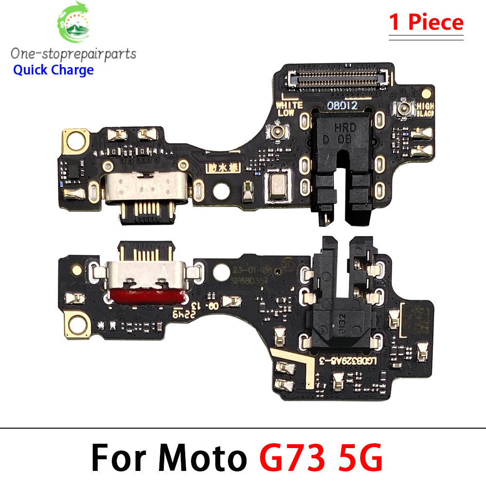 For Motorola Moto E13 E22 E20 E30 E32 G13 G22 G23 G32 G52 G53 G82 G72 USB Charging Port Dock Charger Connector Board Flex Cable Motorola phone repair parts