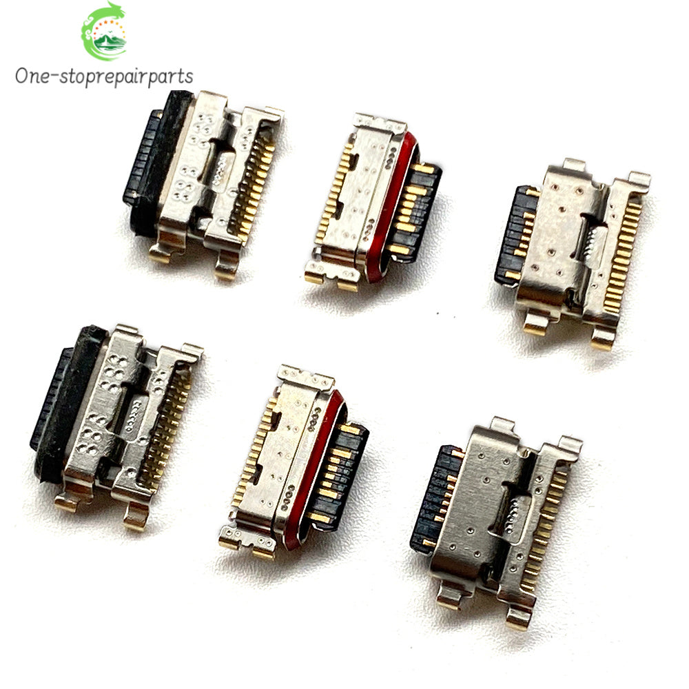 10Pcs, Micro USB Jack Charging Socket Charger Port Plug Dock Connector For Xiaomi Poco X3 X4 X5 M4 M5 F2 F4 F5 Pro GT 4G 5G  Xiaomi  Xiao mi phone repair parts