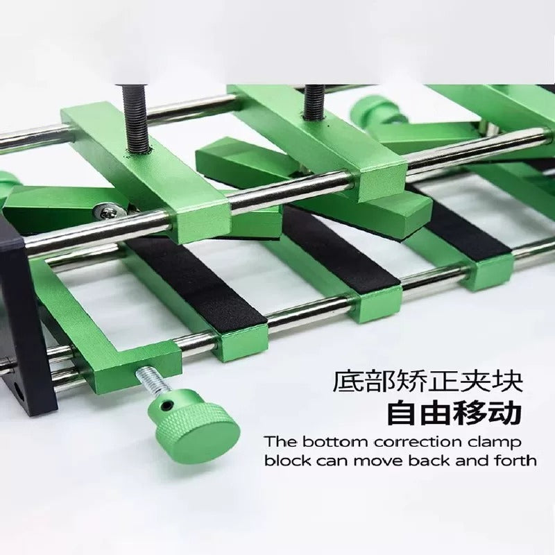 Mobile Phone Repair Metal Frame Deformation Orthotics, Middle Frame Repair Fixture Shell Bending Repair Desk Frame shell Deformation Correction Device Fixture screen pressure clamp Mobile Phone Repair tools