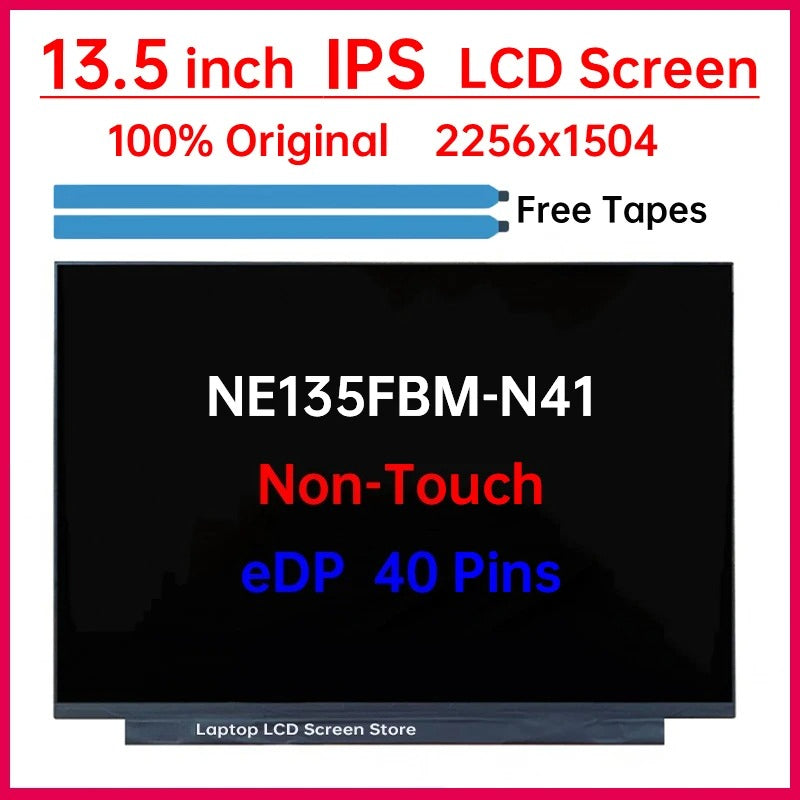 13.5" Laptop LCD Screen NE135FBM N41 NE135FBM-N41 For Acer SF313-52 SF313-53 Display Matrix Panel 2256x1504 eDP 40 Pins No-Touch Acer laptop repair parts