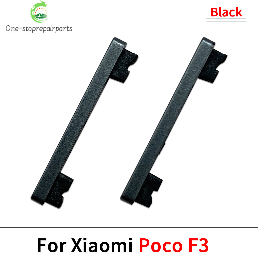 10Pcs/Lot, Side Keys Power and Volume Buttons For Xiaomi Poco F1 F2 Pro F3 F4 5G Replacement Parts  Xiaomi  Xiao mi phone repair parts