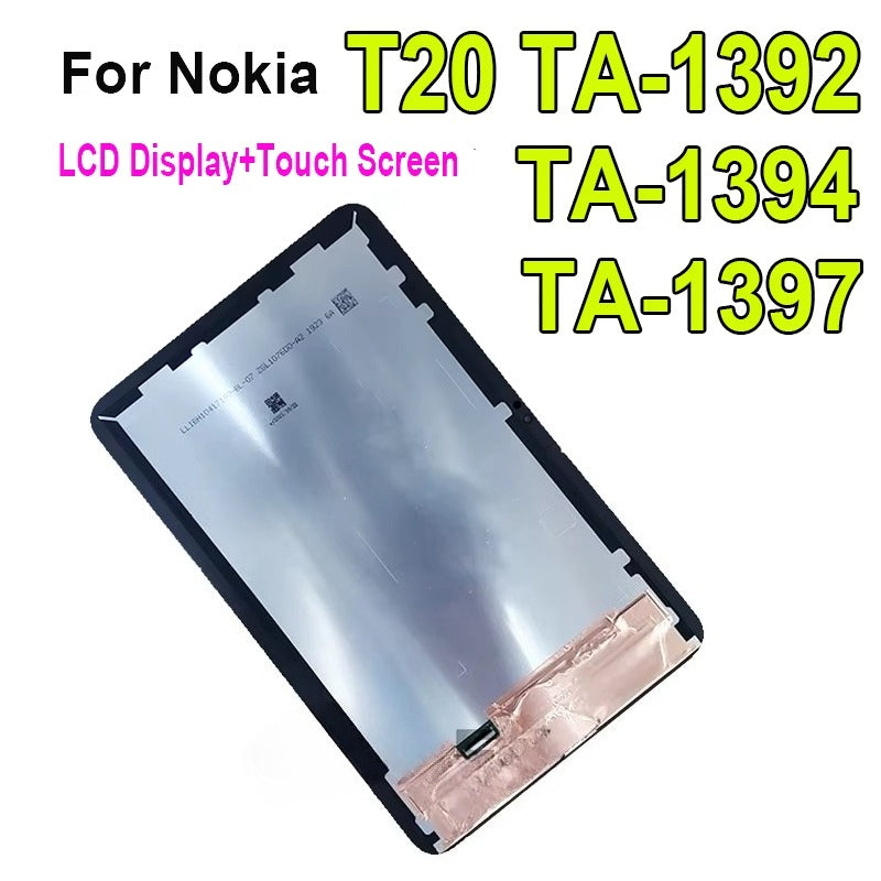 Tablet LCD  For Nokia T20 TA-1397 TA-1394 TA-1392 LCD Display+Touch Screen Digitizer Assembly Nokia Tablet repair parts