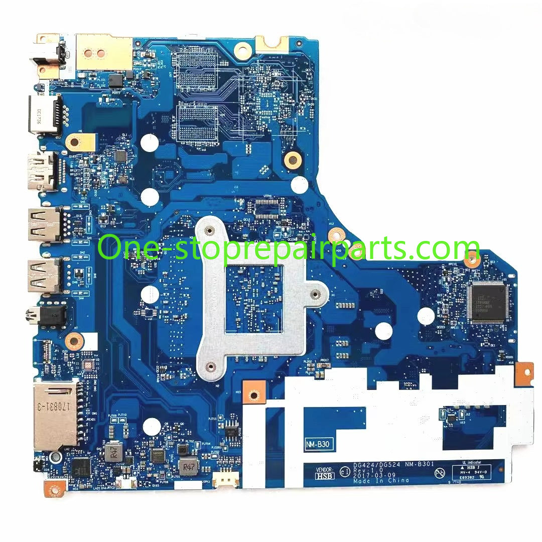 For Lenovo 320-15IAP laptop motherboard DG424 DG524 NM-B301 motherboard WITH N4200 CPU DDR3L PC3L Mainboard 100% Fully Tested Lenovo laptop repair parts