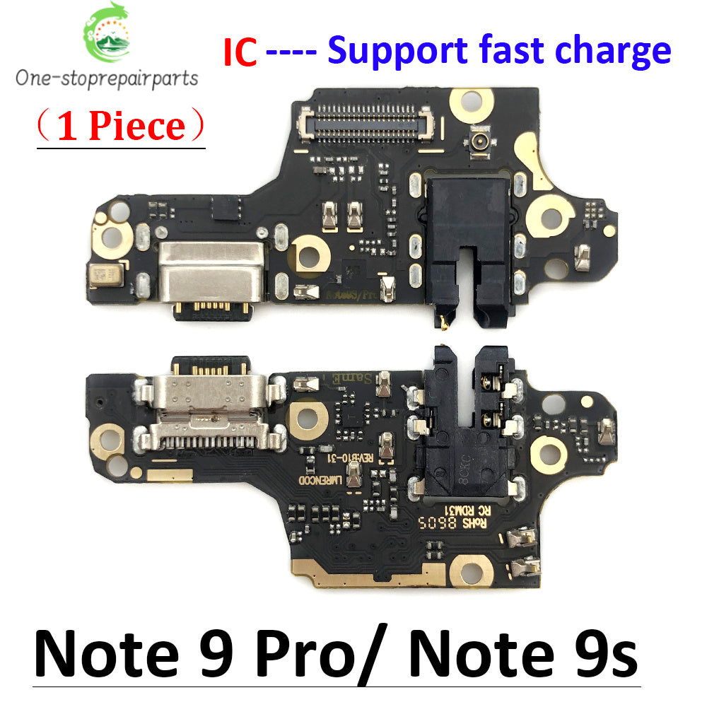 10Pcs, Charger Board Flex For Xiaomi Redmi Note 7 8 8T 9 9s 10 10s 11 12 Pro 4G 5G USB Port Connector Dock Charging Flex Cable Xiaomi  Xiao mi phone repair parts