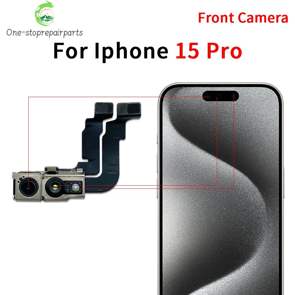New Front Camera For iPhone 11 12 13 14 15 Pro 11Pro 12Pro 13Pro Max Mini Plus Flex Cable Facing Replacement Parts iPhone phone repair parts