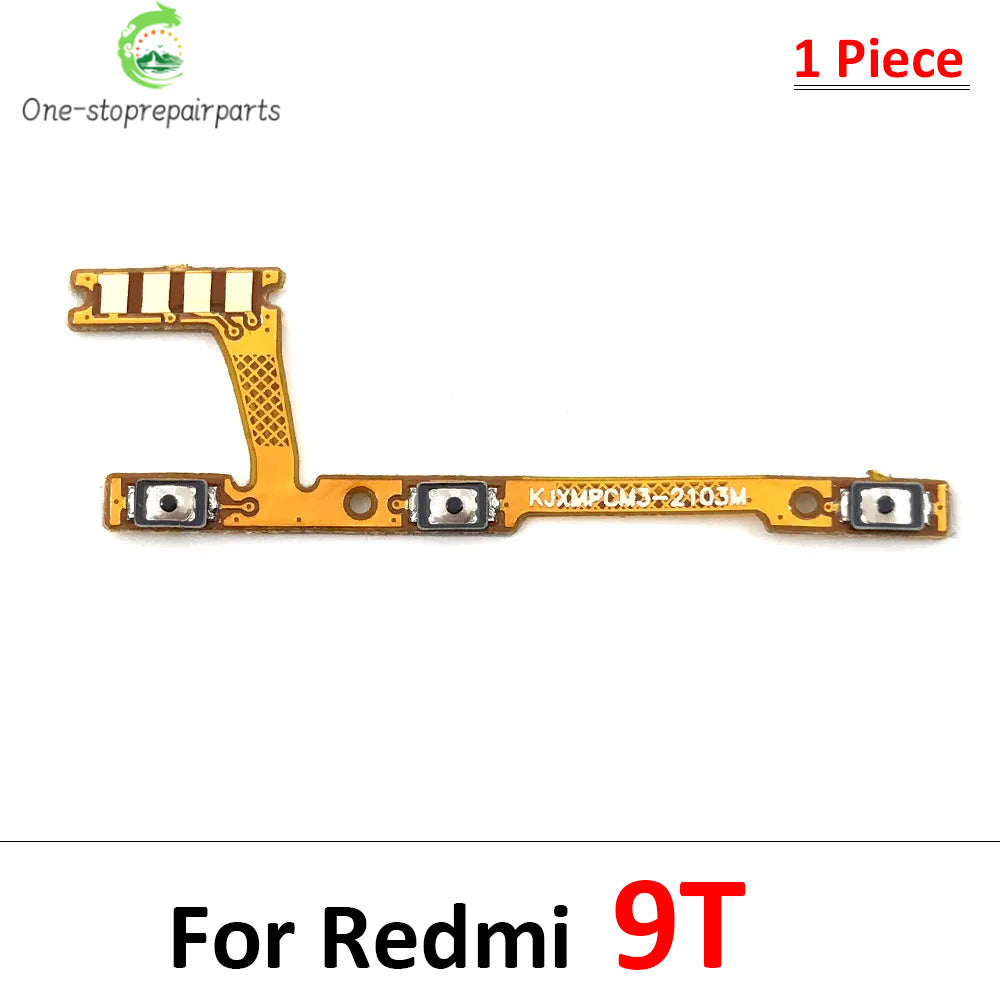 10Pcs/Lot, Power Volume Button Key Flex Cable For Xiaomi Redmi S2 10 9 9A 8 8A 7 7A 6 6A 5 5A 9C 9T 10A 10C 12C 12 13 13C  Xiaomi  Xiao mi phone repair parts
