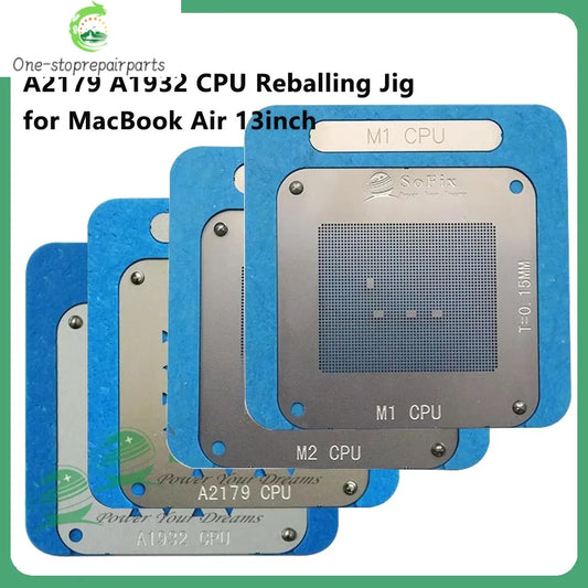 Sofix A2179 A1932 CPU  Reballing Jig M1 M2 CPU Reballing Jig BGA Reballing Kit for Macbook Air 13inch Repair Tool Professional Repair Tools