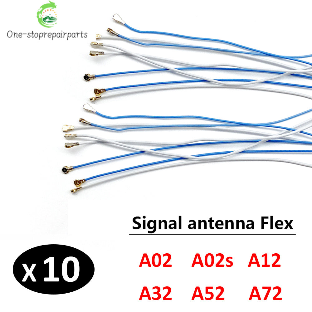 10Pcs/Lot, Wifi Antenna Connector Signal Flex Cable For Samsung A02 A02S A12 A32 A42 A52 A72 4G 5G Samsung phone repair parts
