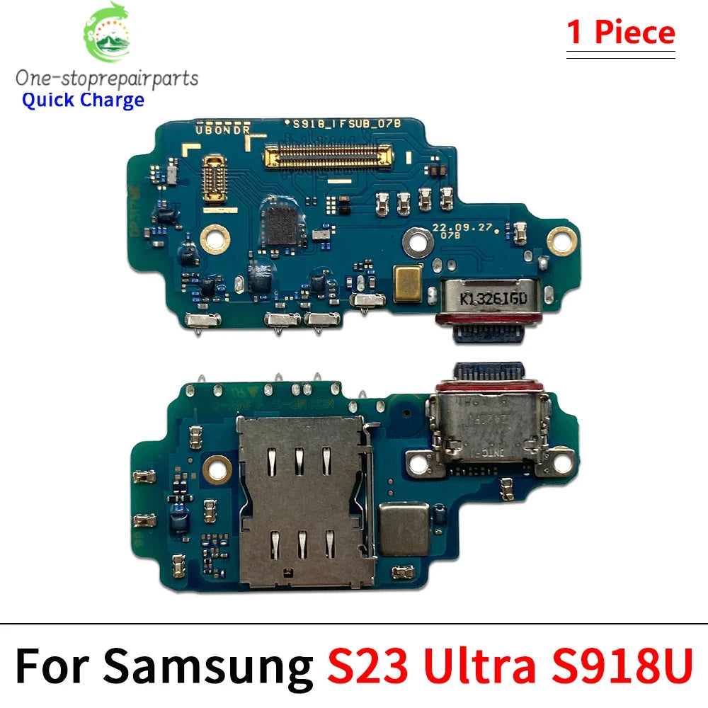 USB Charger Charging Dock Port Connector Flex Cable For Samsung S21 S22 S23 S24 S25 S26 Plus Ultra Fe 5G S911B S911U S921B Samsung phone repair parts