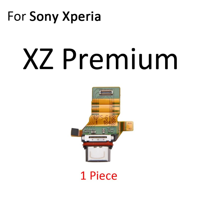 USB Charging Port Dock Plug Charger Board Flex Cable For Sony Xperia XA2 XA1 XZ3 XZ2 XZ1 XZS XZ Premium Compact Ultra Plus Sony phone repair parts