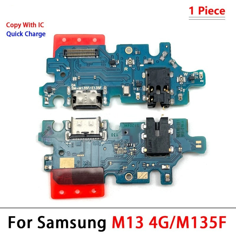 10Pcs USB Charger Charging Port Connector Flex Cable For Samsung M31 M31S M51 M10 M20 M30 M30s M21s M32 M52 M62 M13 M33 M53 5G Samsung phone repair parts